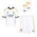Real Madrid Antonio Rudiger #22 Hemmakläder Barn 2023-24 Kortärmad (+ Korta byxor)